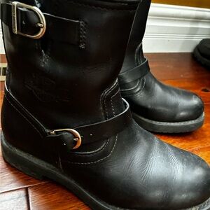 Harley-Davidson Black Leather Boots